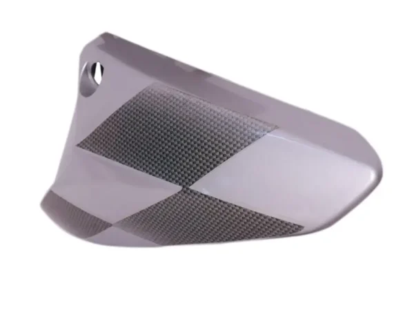 Tank Side Cover/panel Set (lh+rh)-hero Honda Glamour Latest (type-3) Silver