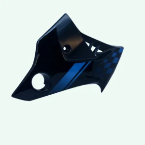 Tank Side Cover/panel Set (lh+rh)-hero Honda Glamour N/m (type-5) Black (blue Stk)