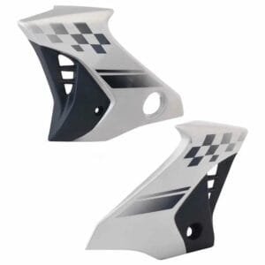 Tank Side Cover/panel Set (lh+rh)-hero Honda Glamour N/m (type-5) Silver