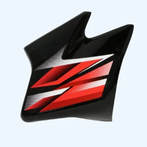 Tank Side Cover/panel Set (lh+rh)-hero Honda Shine Sp Type-3 Black (red Stk)