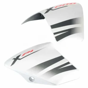 Tank Side Cover/panel Set (lh+rh)-hero Passion Xpro Silver (metalic Stk)