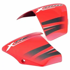 Tank Side Cover/panel Set (lh+rh)-hero Passion Xpro Sport Red (black Stk)