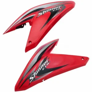 Tank Side Cover/panel Set (lh+rh)-honda Stunner Sport Red