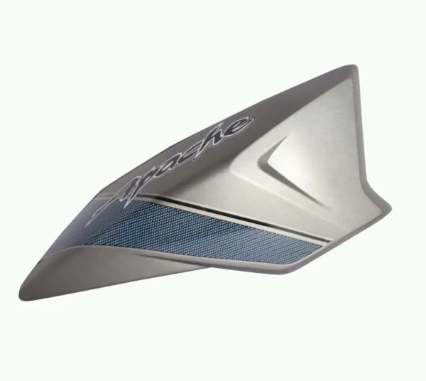 Tank Side Cover/panel Set (lh+rh)-tvs Apache Rtr 160cc N/m Titanium Grey