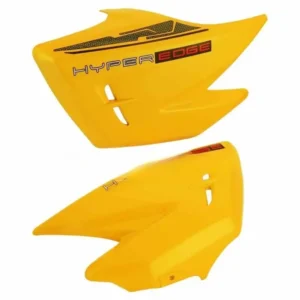 Tank Side Cover/panel Set (lh+rh)-tvs Apache Rtr 160cc Yellow