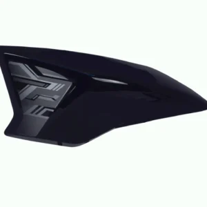 Tank Side Cover/panel Set (lh+rh)-tvs Apache Rtr 180cc N/m Black