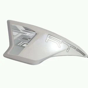 Tank Side Cover/panel Set (lh+rh)-tvs Apache Rtr 180cc N/m White