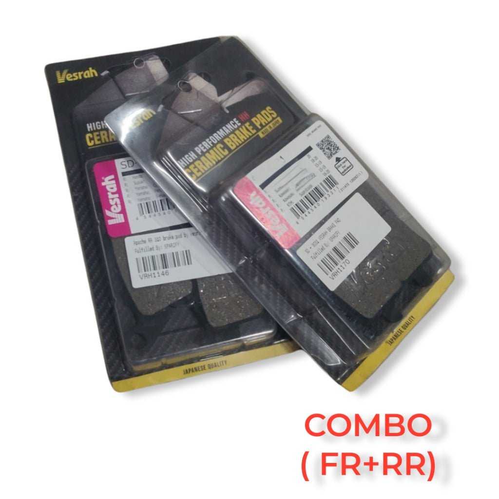 Triumph speed 400/scrambler 400X ceramic brake pads by vesrah
