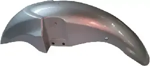 Front Mud Guard For H. Hf Deluxe Silver