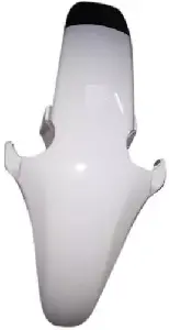 Front Mud Guard For H. Karizma Zmr White