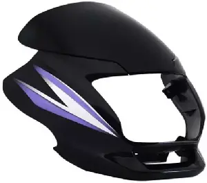Hero Headlight Visor For Motocorp Super Splendor Blue Uf114
