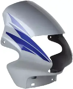 Headlight Visor For Passion Grey & Blue Uf125d