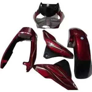 Red Full Body Kit For Bajaj Discover 100cc U11
