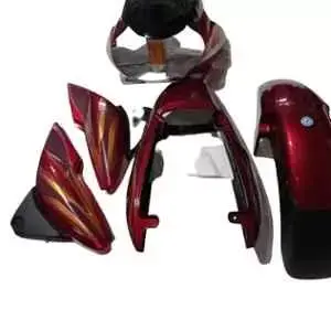 Red Full Body Kit For Bajaj Discover 150cc Ui16
