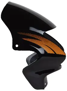 Visor For Passion Black Orange
