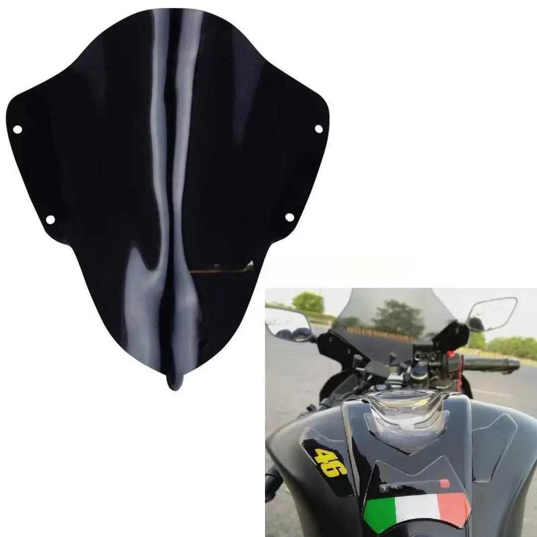 Yamaha Visor Glass For R15 Smoke - Image 2