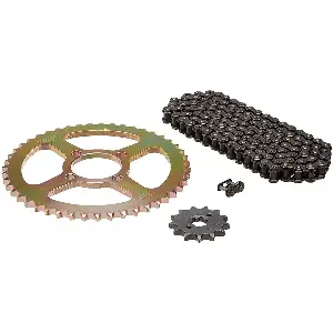 Parts on Bike