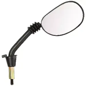 Uno Minda Rv-2006l Shatterproof Rear View Mirror For Tvs Scooty