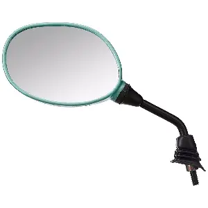 Uno Minda Rv-5013lh-grn shatterproof Rear View Mirror (green) for Hero Pleasure