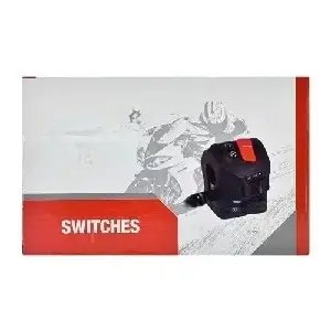Uno Minda Sw-0580y-m01 Handle Bar Switch For Tvs Apache Rtr 180 / Rtr 160 4v Bs6