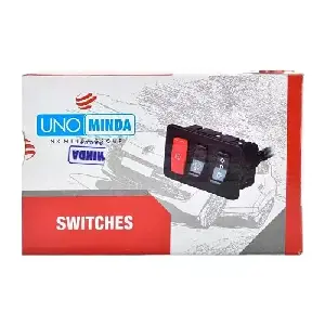Uno Minda Sw-0672bn-m01 Handle Bar Switch For Universal Bikes