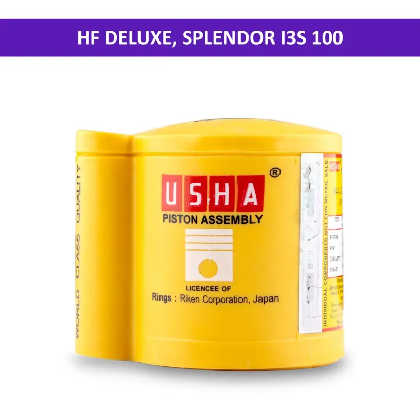 Hero Usha Piston Kit (0.75) For Hf Deluxe, Splendor I3s 100 - Image 2