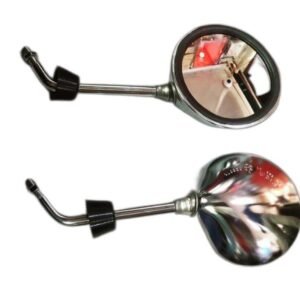 Vespa rear view mirror round - set of 2 (lh & rh )
