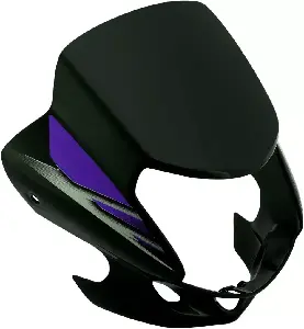 Visor For Cd Deluxe Type2 Black Purple