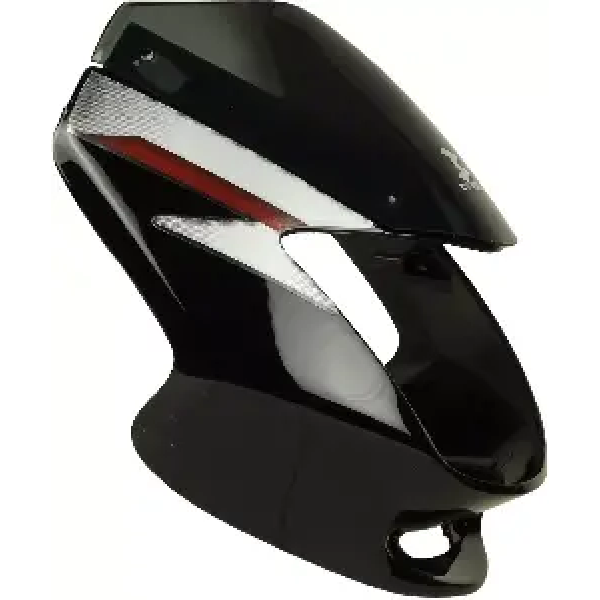 Visor For Ct100 Black Red