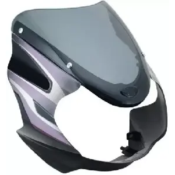 Visor For Discover 125 Cc Om Black Purple