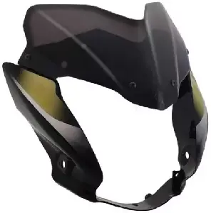 Visor For Discover St 125 Black Golden