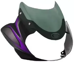 Visor For Discover150 3d Black Majnata