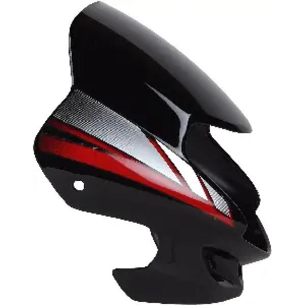 Visor For Hf Deluxe Black Red