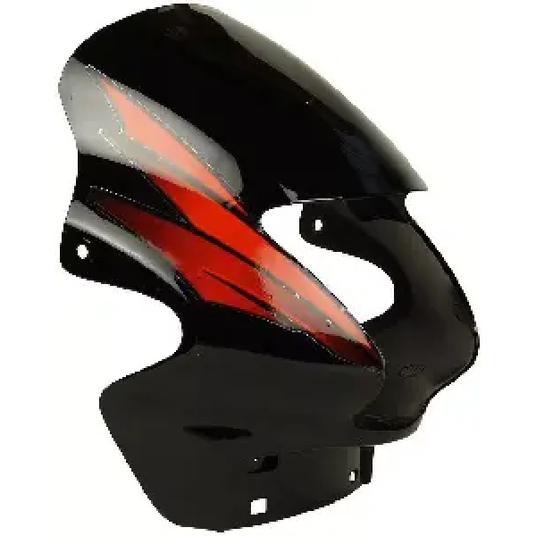 Visor For Passion Plus A/w Black Red