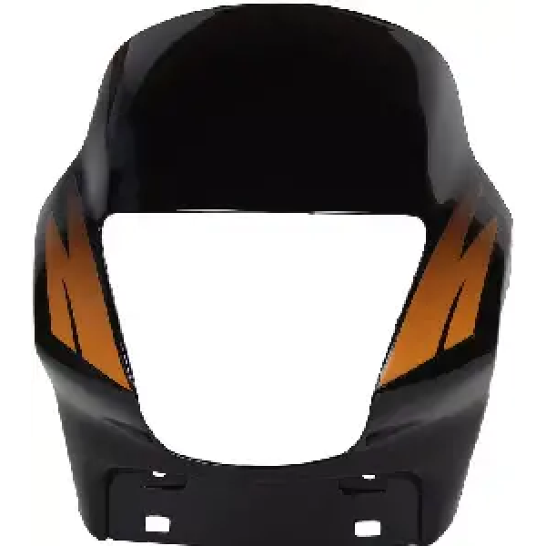 Visor For Passion Plus Black Orange