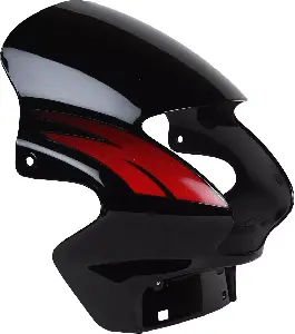 Visor For Passion Plus Black Red