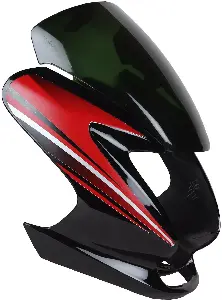 Visor For Passion Pro Om Black Red