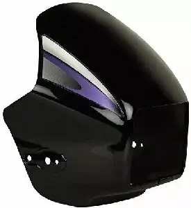 Visor For Splendor Plus Black Purple