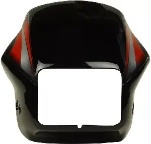 Visor For Splendor Pro Black Red