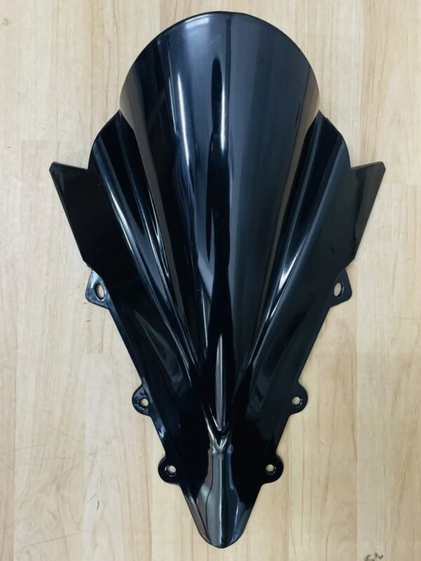 Windscreen Windshield Bold Visor Wind Deflectors For Yamaha R15 V1 And V2 (black)