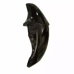 Genuine Front Mudguard Black For Hero Splendor Bs6