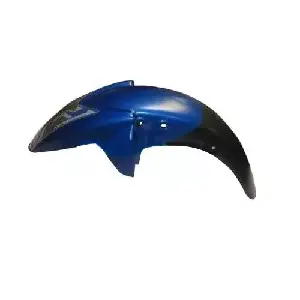 Genuine Front Mudguard Blue For Tvs Apache Rtr 180 W/o Abs T2