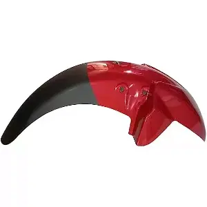 Genuine Front Mudguard Red For Tvs Phoenix