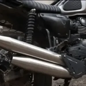 Yezdi Scrambler Celesta scram Red Rooster Performance Exhaust